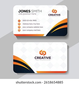 Creative business card design Template