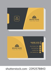 Creative business card design for  business, Vector  illustration, Professional Template.