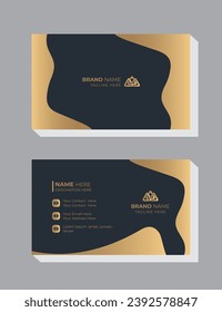 Creative business card design for  business, Vector  illustration, Professional Template.