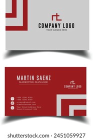 Creative Business card illustration vector design. 