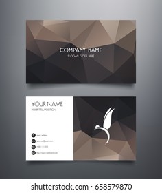 Creative Business Card With Logo
