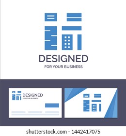 Creative Business Card and Logo template Advertising, Content, Feature, Native, Premium Vector Illustration