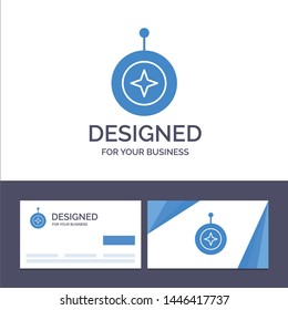 Creative Business Card and Logo template Badge, Star, Medal, Shield, Honor Vector Illustration