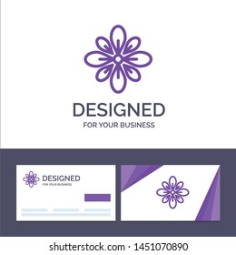 Creative Business Card and Logo template Celebrate, Decorate, Decoration, Diwali, Hindu, Holi Vector Illustration