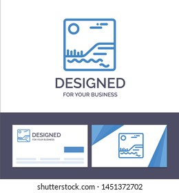 Creative Business Card and Logo template Image, Picture, Canada Vector Illustration