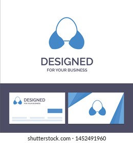 Creative Business Card and Logo template Beach, Bikini, Clothes, Clothing Vector Illustration