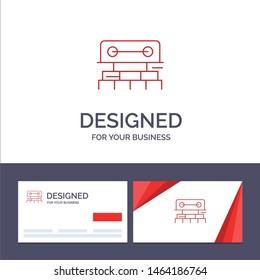 Creative Business Card and Logo template Level, Construction, Tool, Scale, Water Vector Illustration. Vector Icon Template background