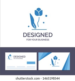 Creative Business Card and Logo template Flora, Floral, Flower, Nature, Rose Vector Illustration. Vector Icon Template background