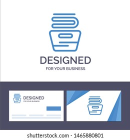Creative Business Card and Logo template Cleaning, Clothes, Housekeeping, Washing Vector Illustration. Vector Icon Template background