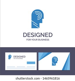 Creative Business Card and Logo template Access, Human, Manipulate, Mind, Switch Vector Illustration. Vector Icon Template background