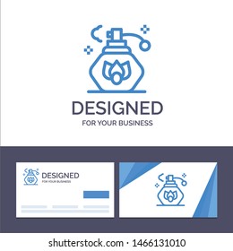 Creative Business Card and Logo template Cleaning, Spray, Clean Vector Illustration. Vector Icon Template background