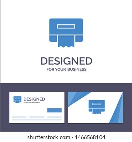 Creative Business Card and Logo template Cleaning, Paper, Tissue Vector Illustration. Vector Icon Template background