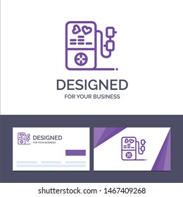 Creative Business Card and Logo template Mp3, Love, Heart, Wedding Vector Illustration. Vector Icon Template background