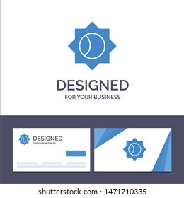 Creative Business Card and Logo template Basic, Setting, Ui Vector Illustration