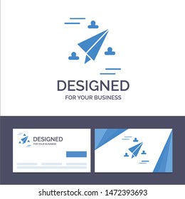 Creative Business Card and Logo template Web, Design, Paper, Fly Vector Illustration