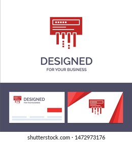 Creative Business Card and Logo template Receiver, Router, Wifi, Radio Vector Illustration