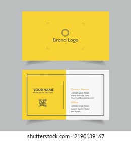 Creative Business Card Print Template.