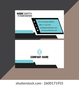 Creative business card template, Business card