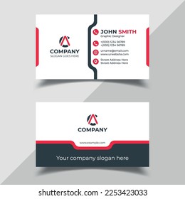 Creative Business Card Template and Clean Modern Design