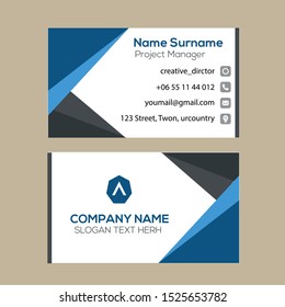 creative business card template design