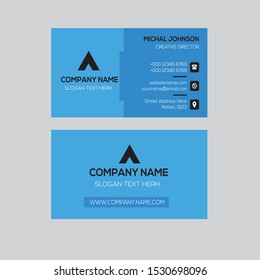 creative business card template design