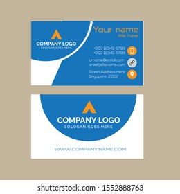 creative business card template design