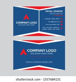 creative business card template design
