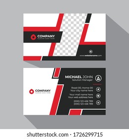 Creative business card template design