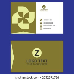 Diseño creativo de plantillas de tarjetas de visita, archivo vectorial