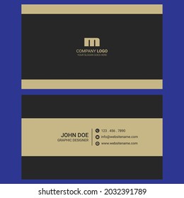 Diseño creativo de plantillas de tarjetas de visita, archivo vectorial