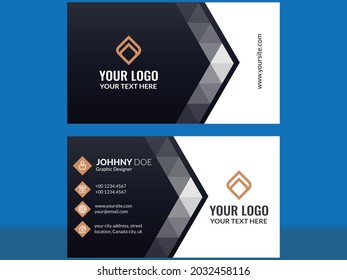 Creative business card template design , vector file