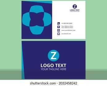 Creative business card template design , vector file