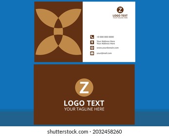 Creative business card template design , vector file