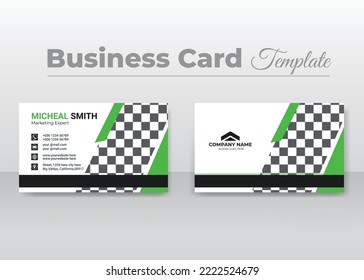 Creative business card template Design