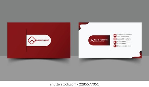 Diseño creativo de plantillas de tarjetas de visita 