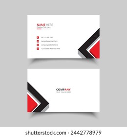 creative business card template design