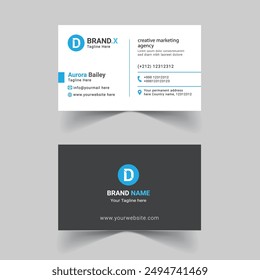 creative business card template Design