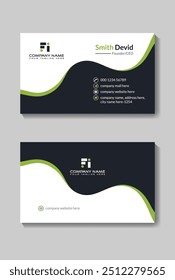 Creative business card template design