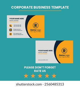 Creative Business Card Template Design 