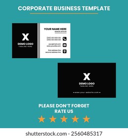 Creative Business Card Template Design 