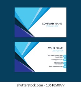 Creative Business Card Template. Double sided design