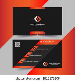 Creative Business Card template Premium Vector