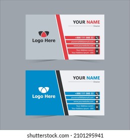 Creative Business Card Template, Print ready vector file, Editable Design