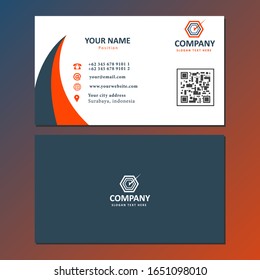 Creative business card template professional