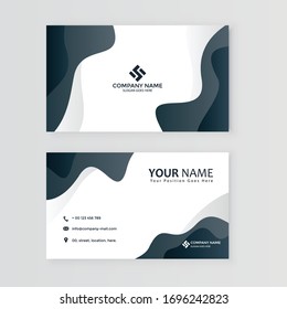Creative business  card template vector 