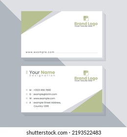 Fondo de plantillas de tarjetas de visita creativas