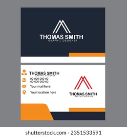 Creative business card using adobe illustrator...