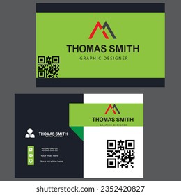 Creative business card using adobe illustrator.