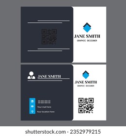 Creative business card using adobe illustrator.