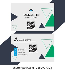 Creative business card using adobe illustrator.